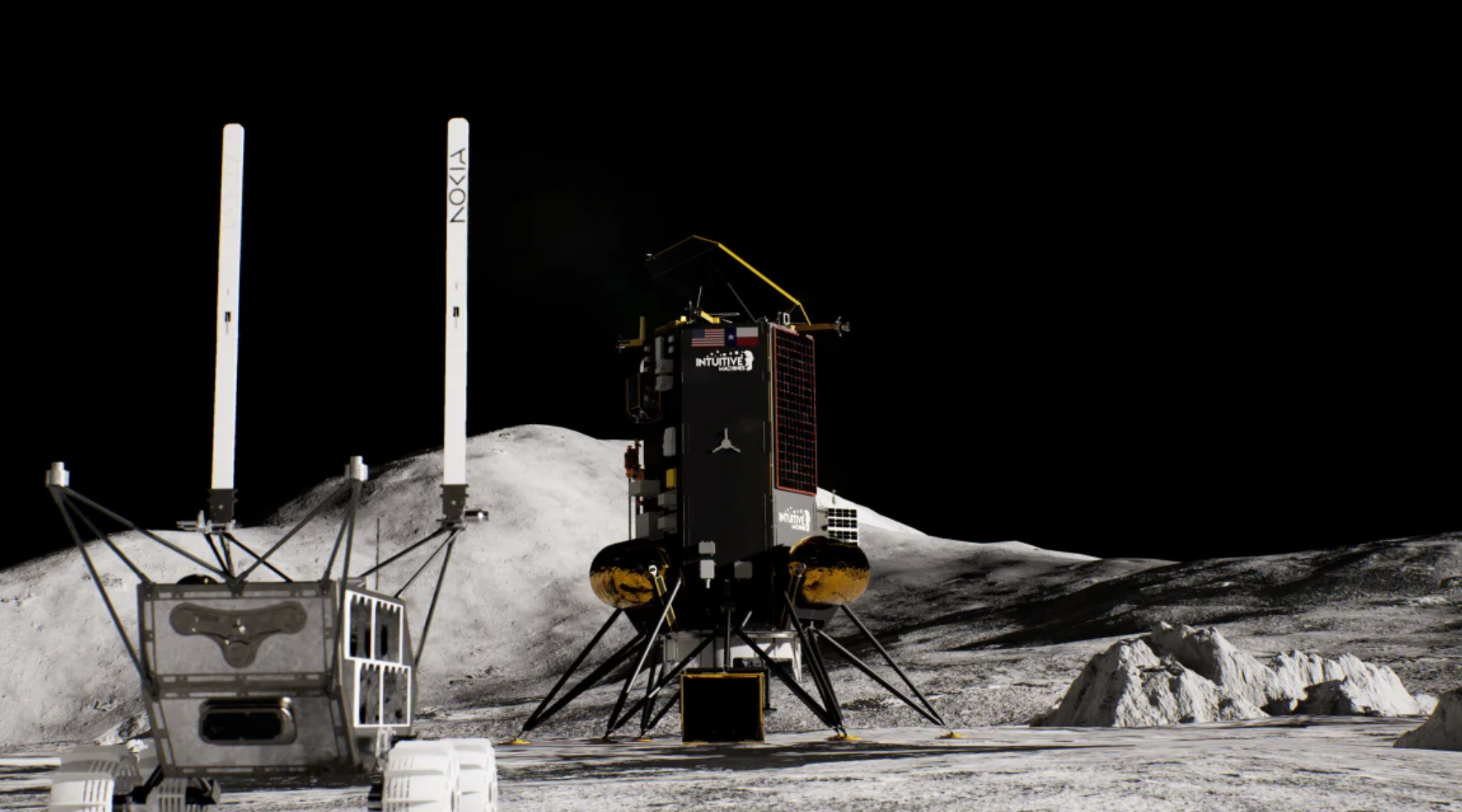 Nokia, in collaboration with NASA, is developing the first-ever cellular network on the Moon