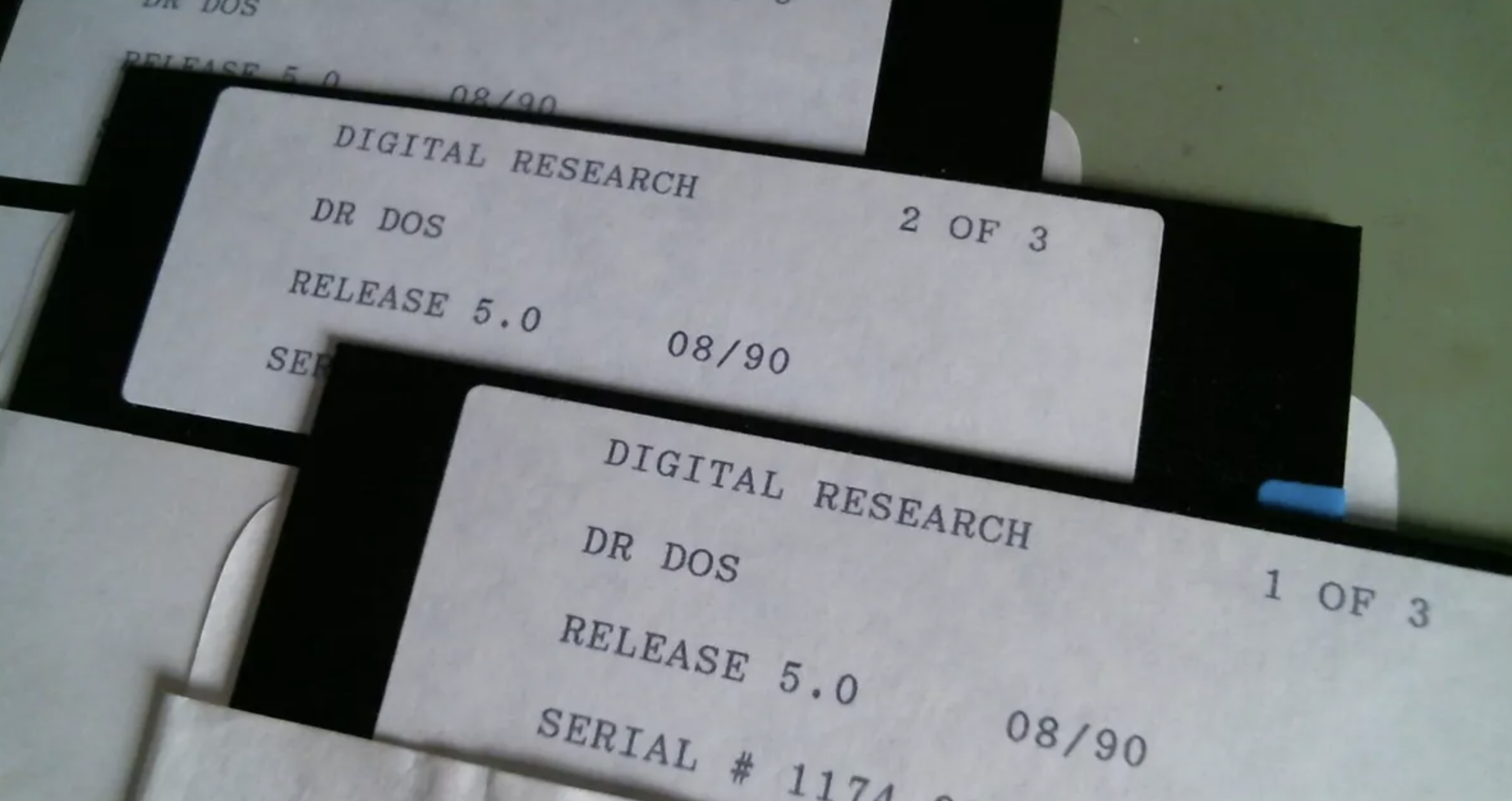 Great article on DR-DOS , that explores the history and development of the operating system