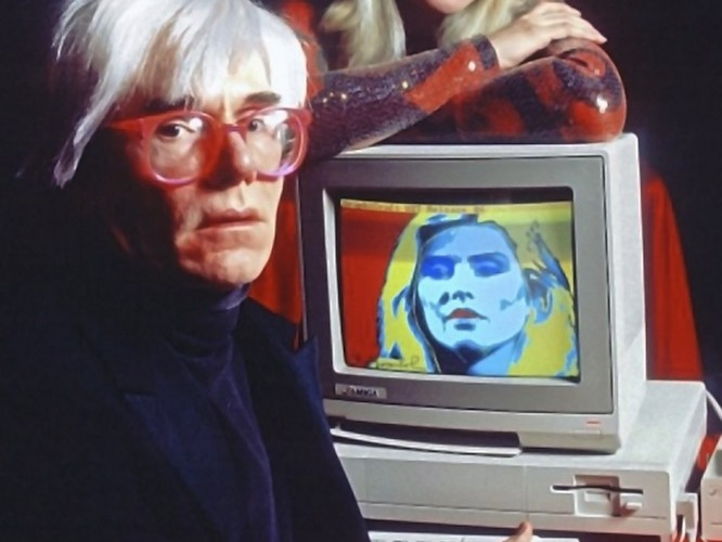 Andy Warhol’s long-lost digital artwork , created on a Commodore Amiga in 1985, resurfaced,