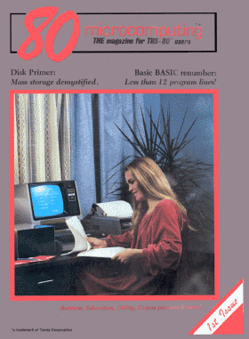 80 Micro was a pioneering magazine launched in 1980 to serve TRS-80 computer owners