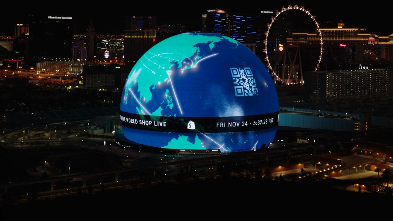 In anticipation of Black Friday Cyber Monday, Shopify detailed the development of its 2023 real-time purchase visualisation globe