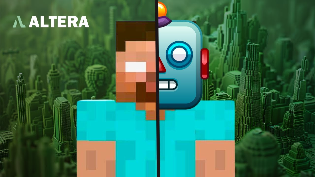 This fascinating experiment in Minecraft, driven by Altera