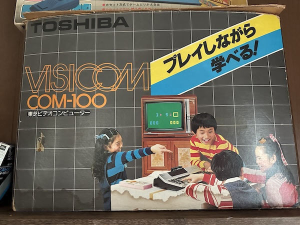 In 1978, Toshiba introduced the Visicom COM-100 , a home video game console developed in collaboration with RCA