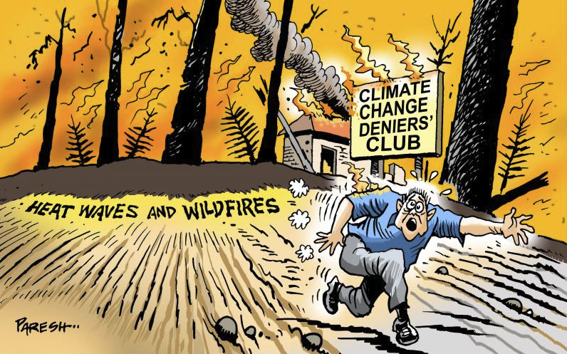 This Nature article discusses the Earth breaching the 1.5°C threshold above pre-industrial temperature levels in 2024