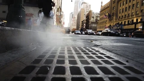 The article " Steam Networks " by Jamie Rumbelow explores Manhattan's extensive steam system,