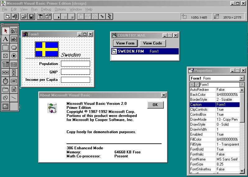 Retool’s “ A History of Visual Basic ” by Ryan Lucas traces VB’s origins from Alan Cooper's Tripod demo in 1988 through its rise to dominance with Visual Basic 6.0
