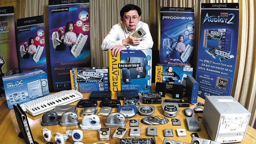 Tracing the rise, peak, and subsequent decline of Singaporean company Creative Technology , best known for its Sound Blaster sound cards.