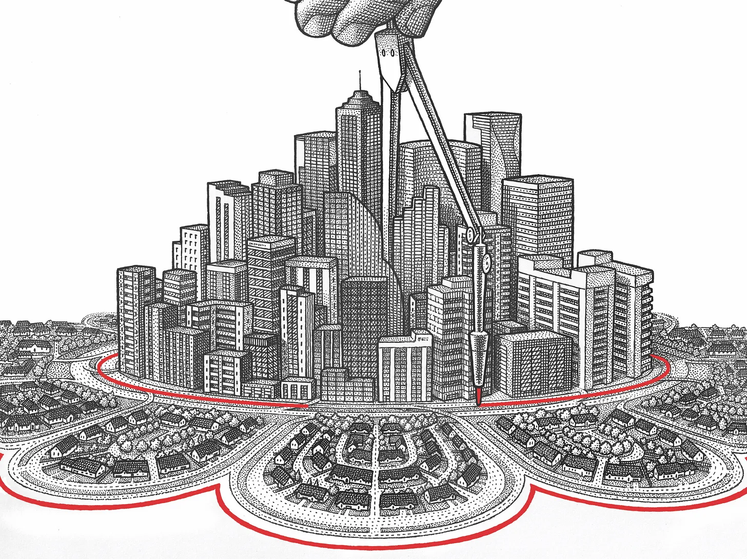 Samuel Hughes argues that Western cities once permitted far more building everywhere