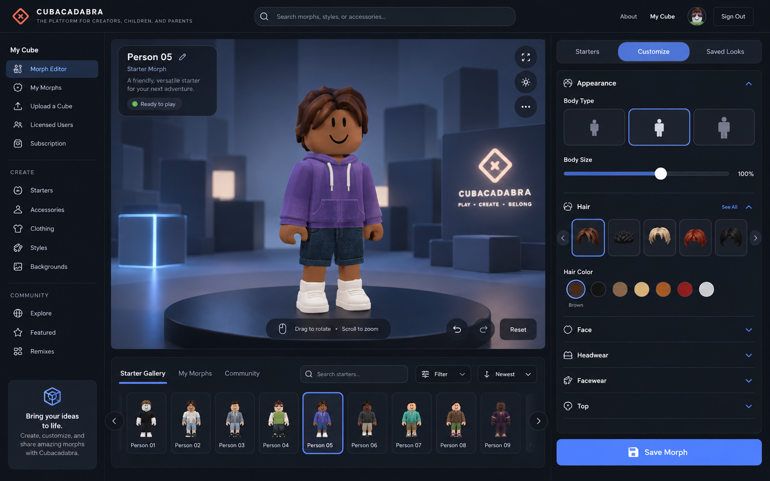 Cubacadabra’s architecture is around a shared Rust core spanning iOS, Android, web, macOS, Windows and Linux