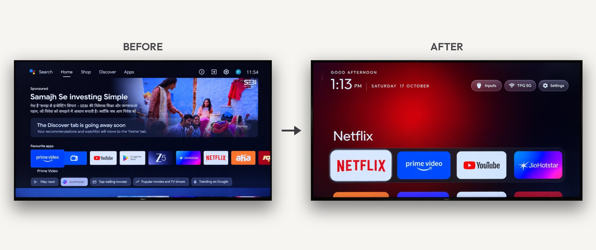 Developers and TV owners are using AI coding agents to remove advertisements, tracking and unwanted software from smart televisions